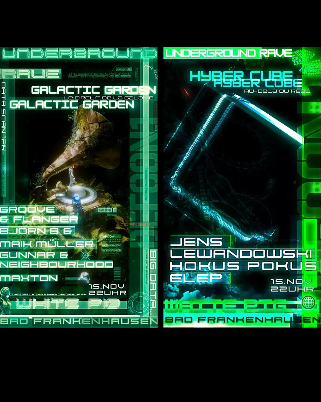Underground Rave im White Pig Bad Frankenhausen | 15. Nov 2025 – 4AM TECHNO