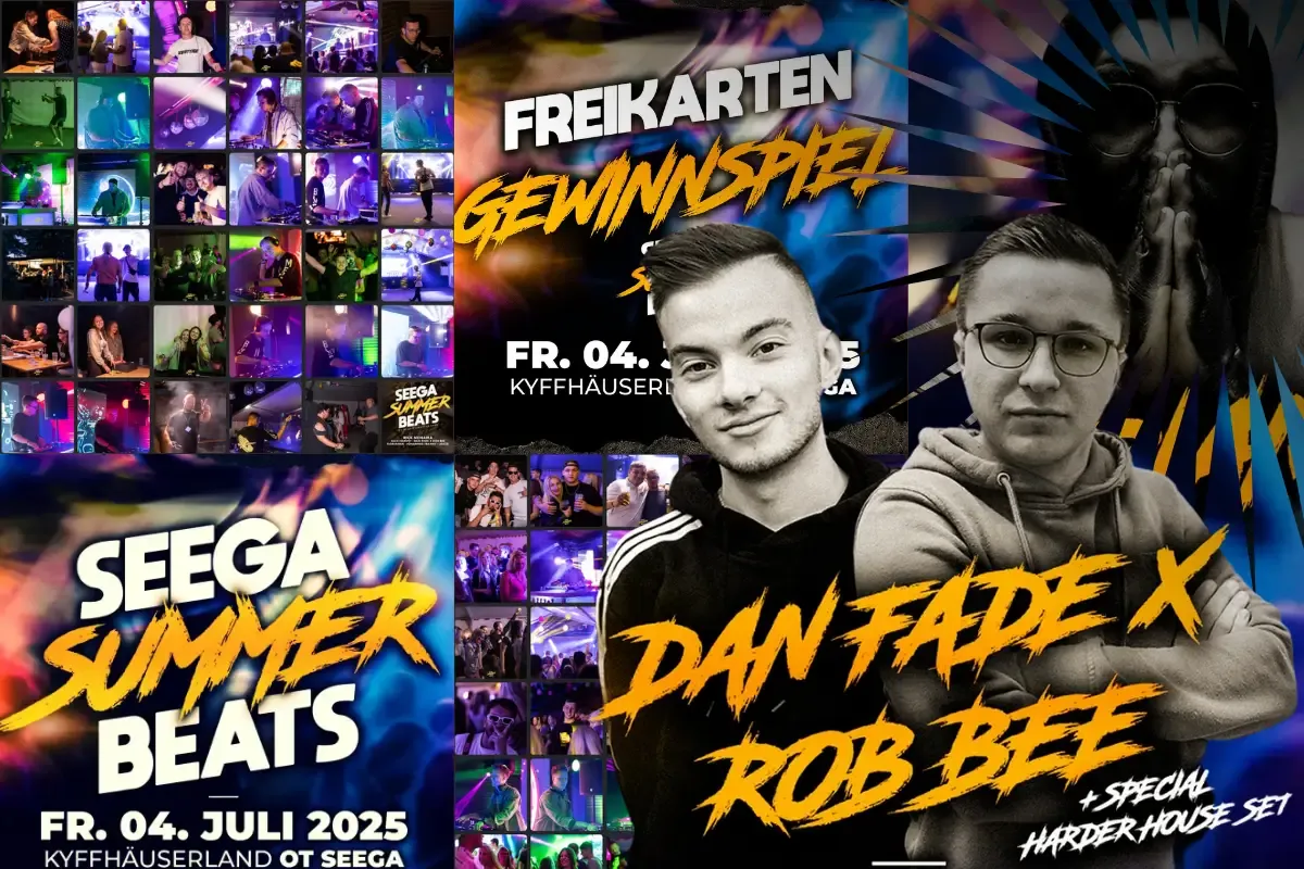 Sportplatz Seega während des Events