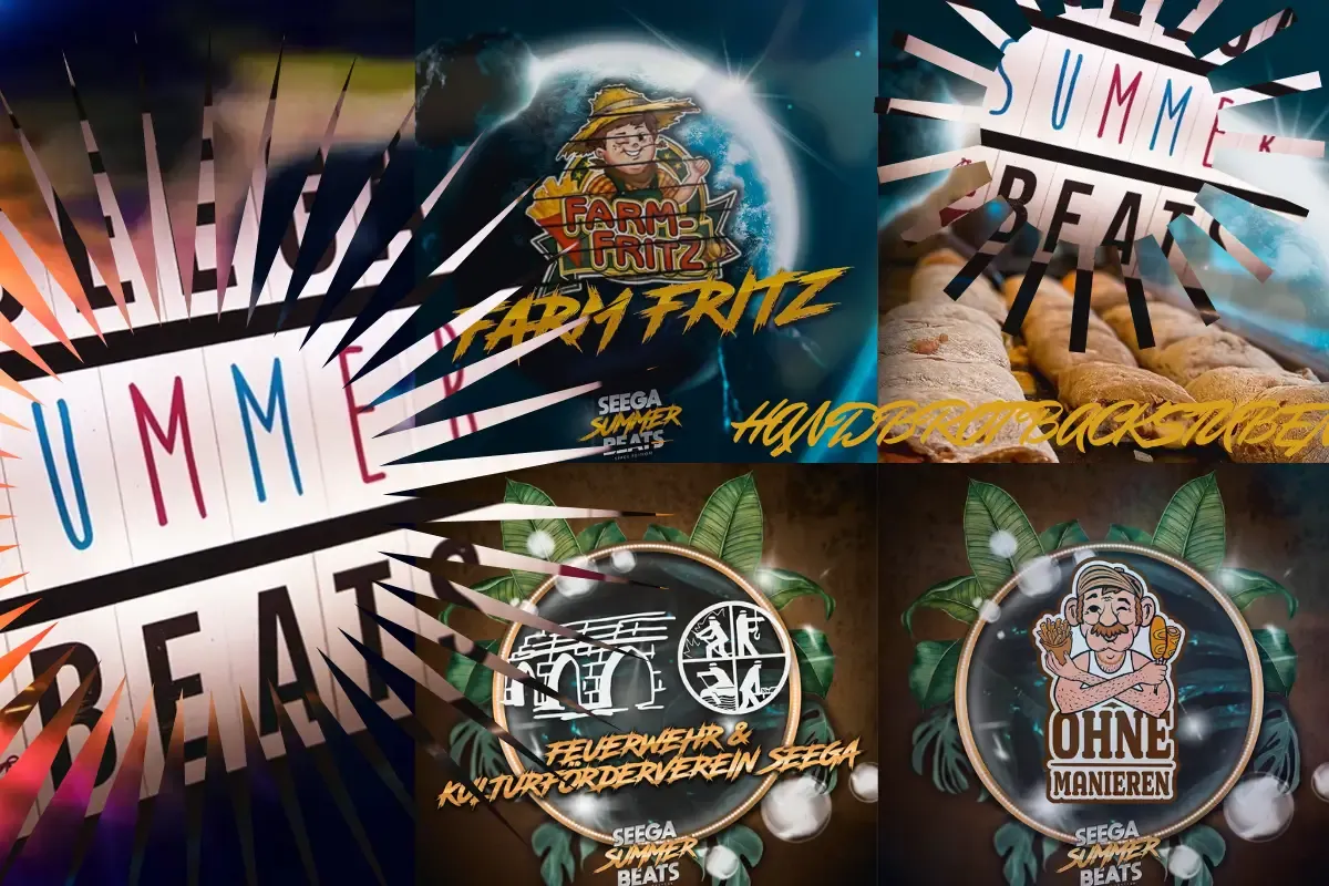 Dekoration bei den Seega Summer Beats