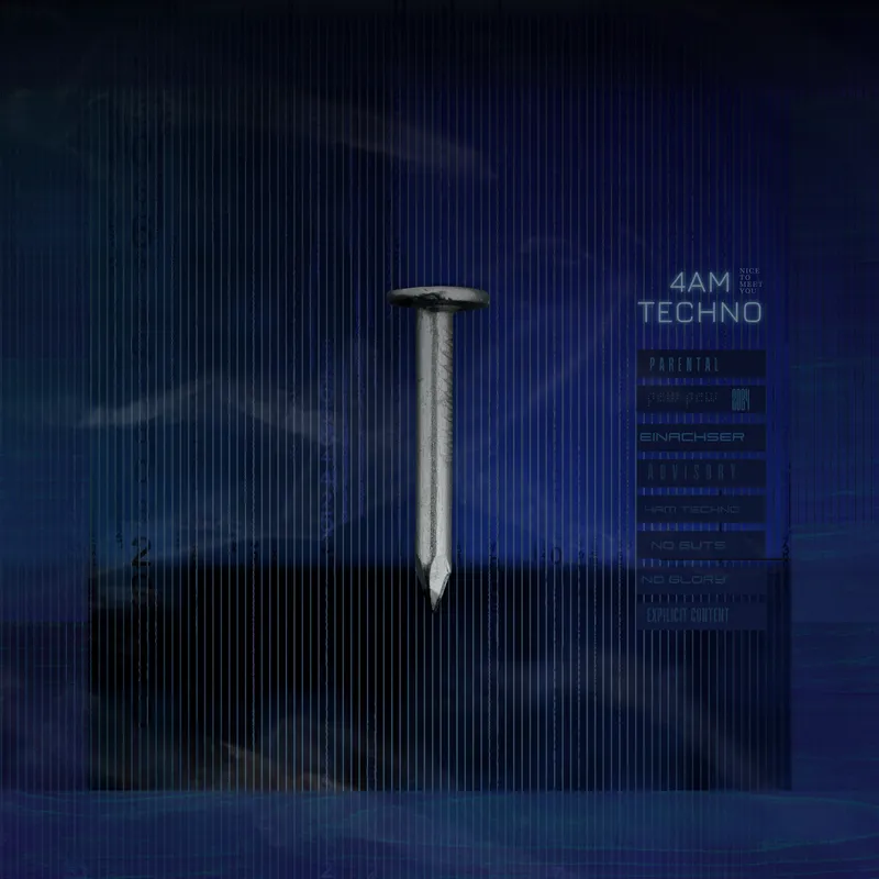 4AM TECHNO Single Cover