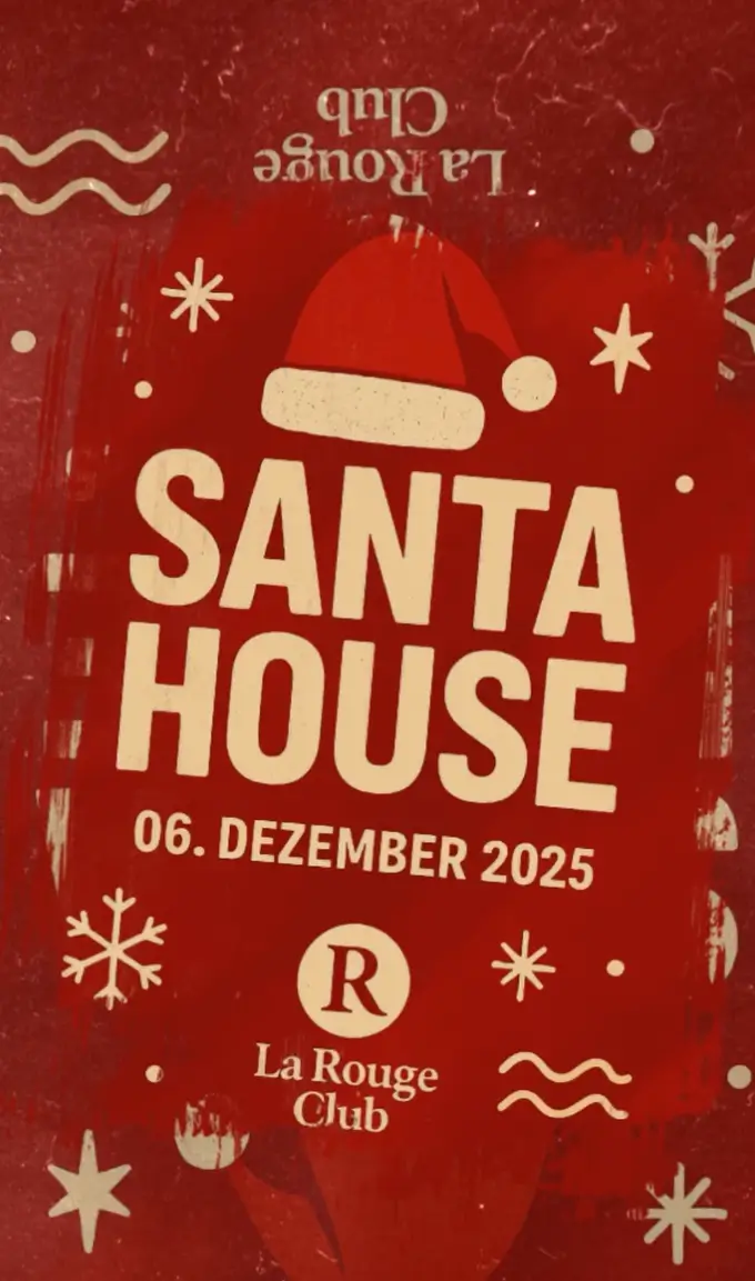 Flyer für Santa House